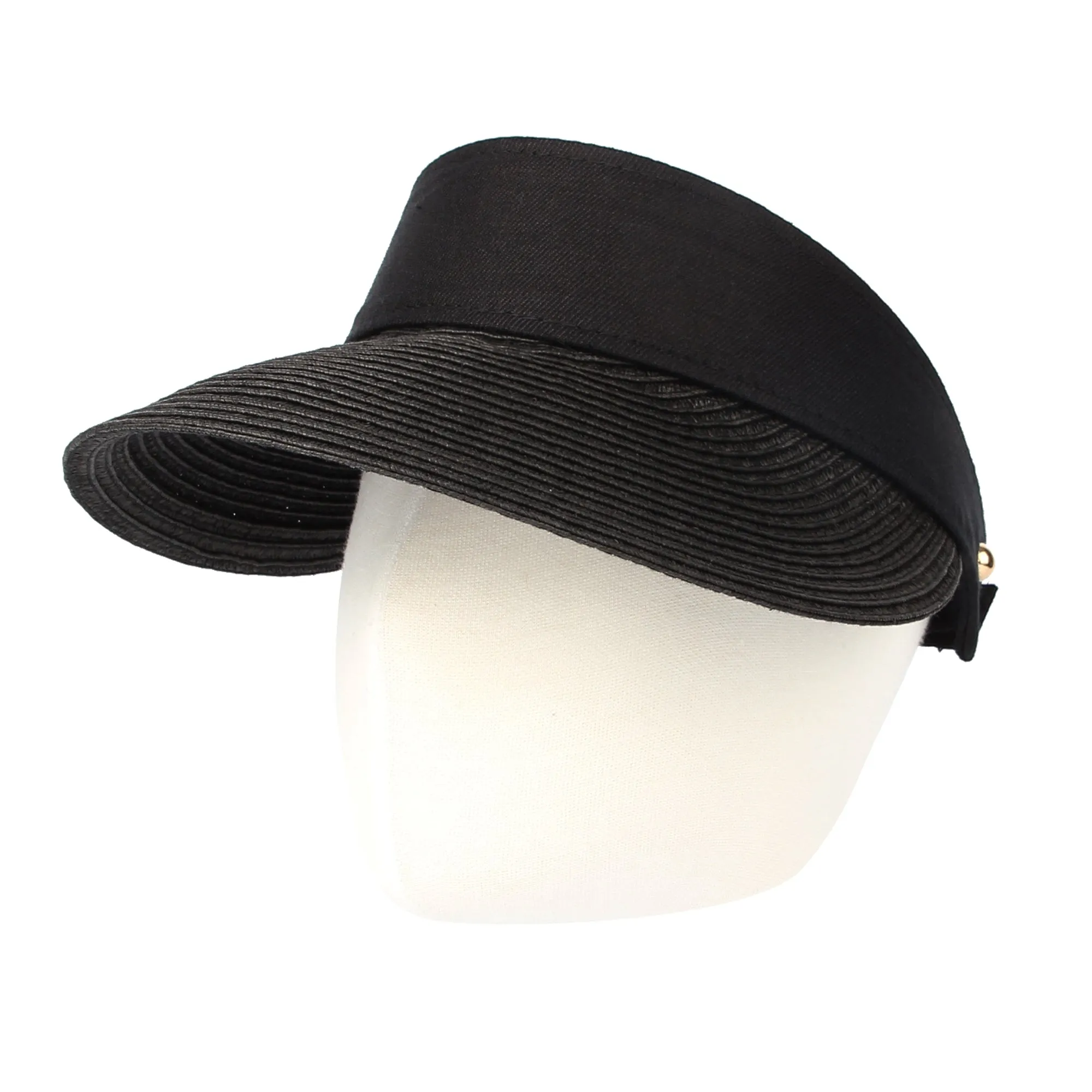 Summer Sun Visor Anti UV Sunscreen Straw Beach Hat CRV1053