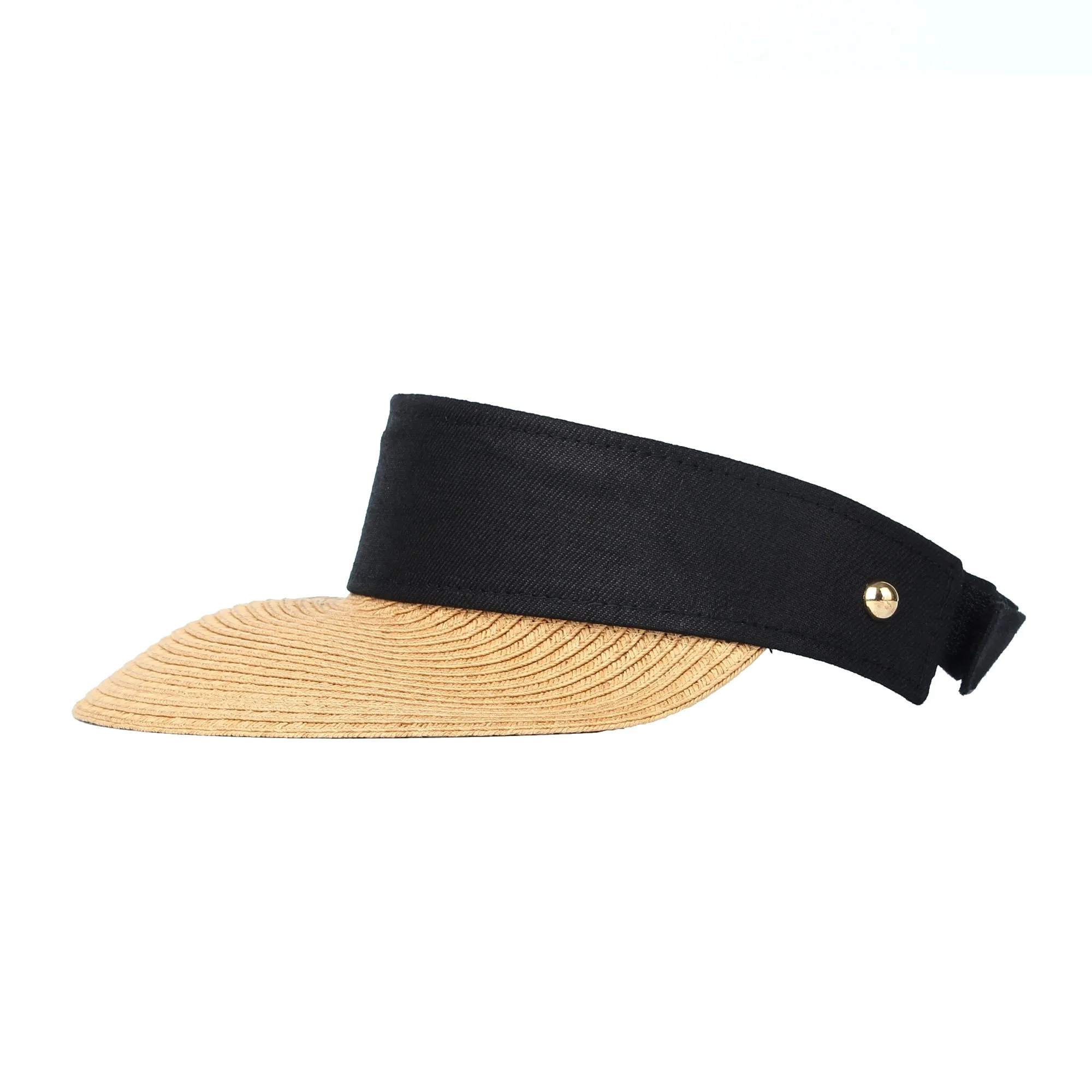 Summer Sun Visor Anti UV Sunscreen Straw Beach Hat CRV1053