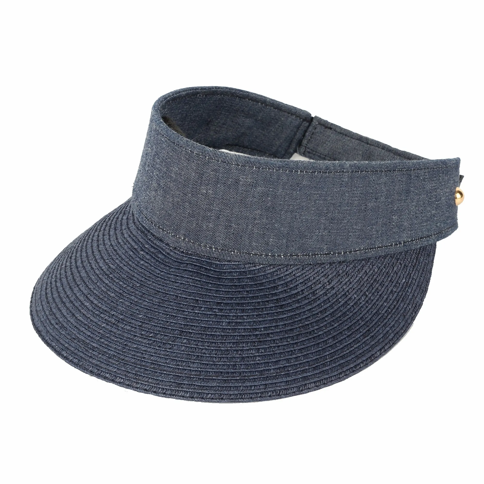 Summer Sun Visor Anti UV Sunscreen Straw Beach Hat CRV1053