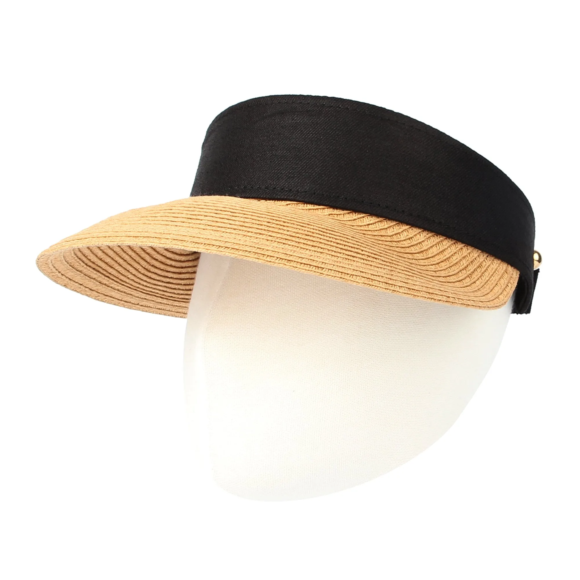 Summer Sun Visor Anti UV Sunscreen Straw Beach Hat CRV1053