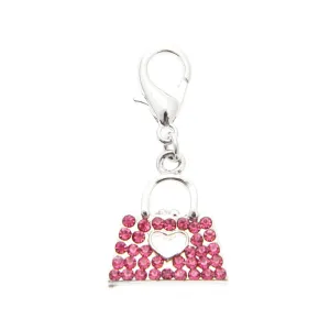 Swarovski Handbag Dog Collar Charm