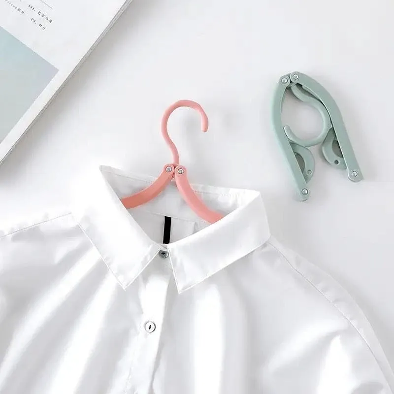 T Shaped Stacking Clothes Hanger, Folding Clothes Hanger, Multifunctional Clothes Hanger, Space Saving Plastic Clothes Holder