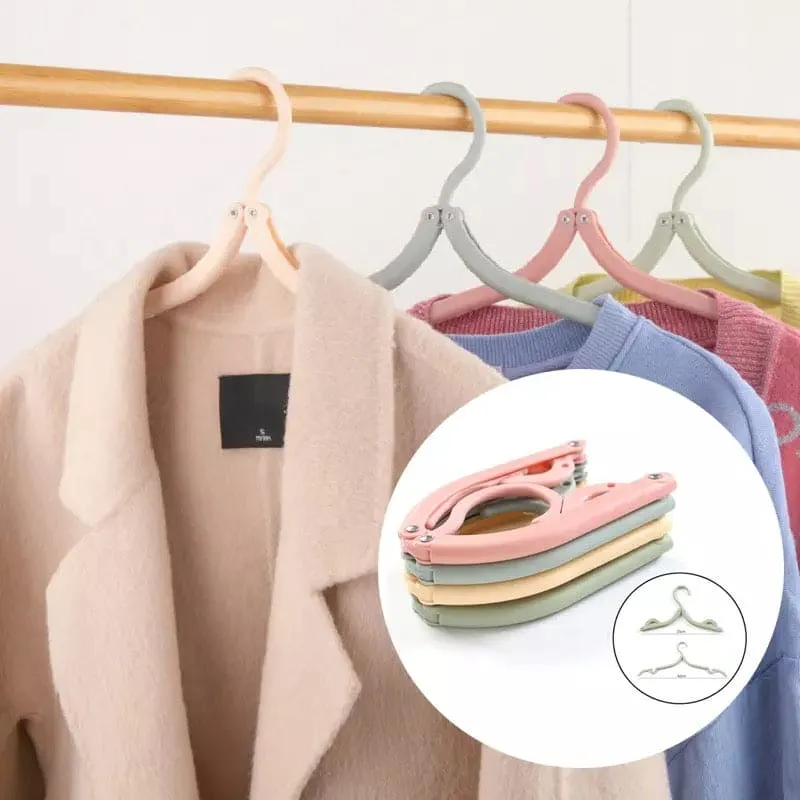 T Shaped Stacking Clothes Hanger, Folding Clothes Hanger, Multifunctional Clothes Hanger, Space Saving Plastic Clothes Holder
