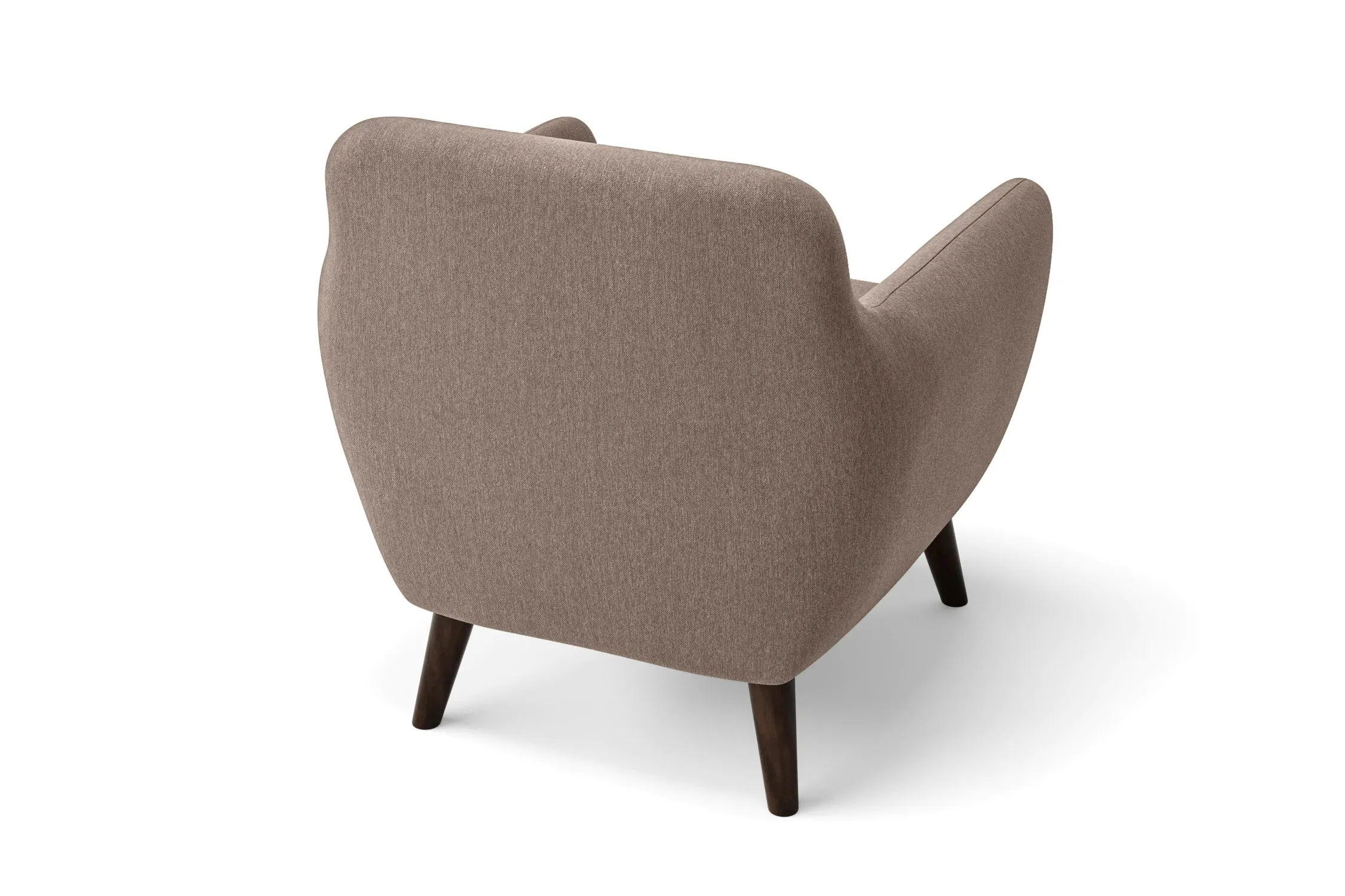 Terni Armchair Caramel Linen Fabric