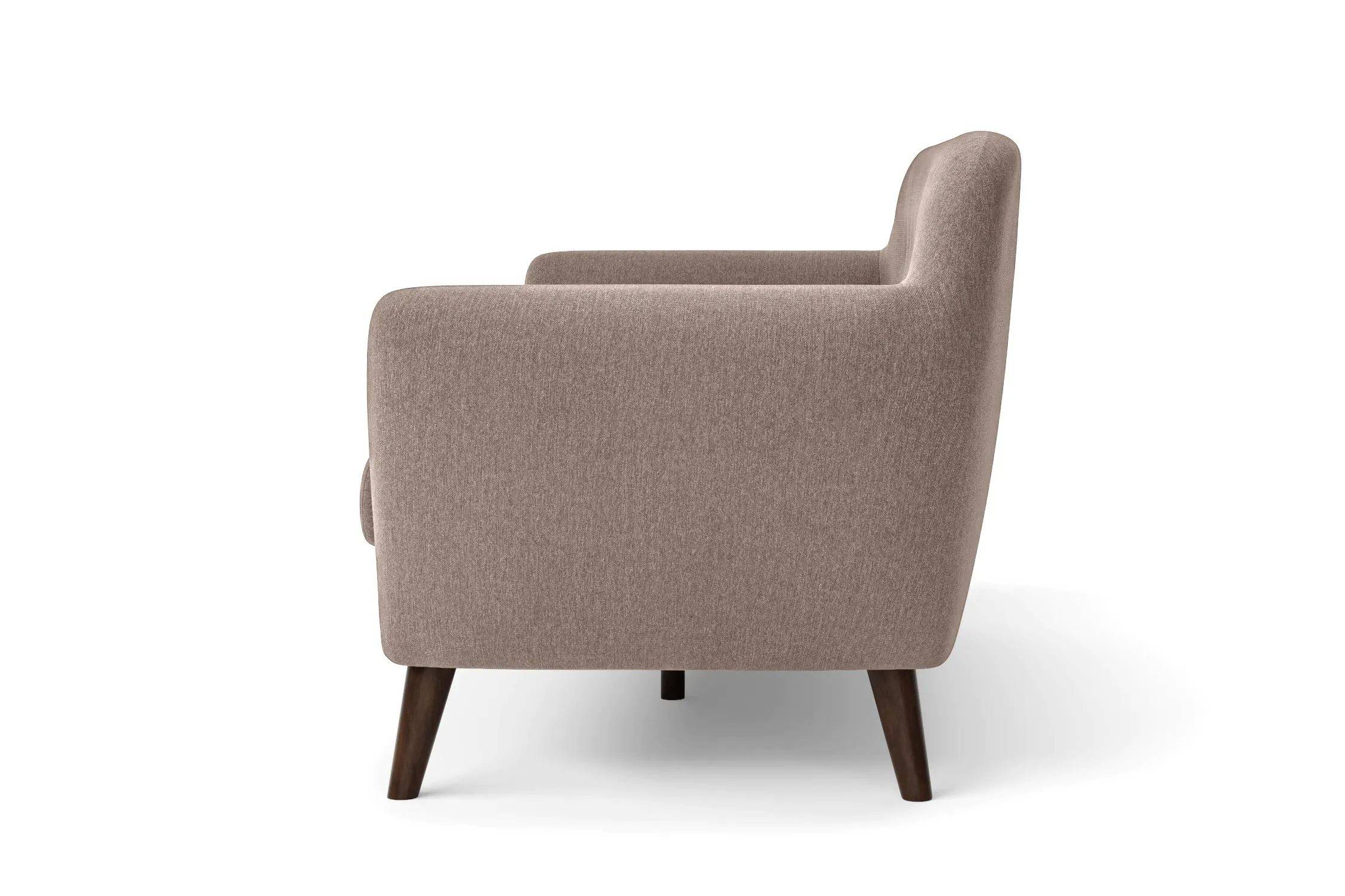 Terni Armchair Caramel Linen Fabric