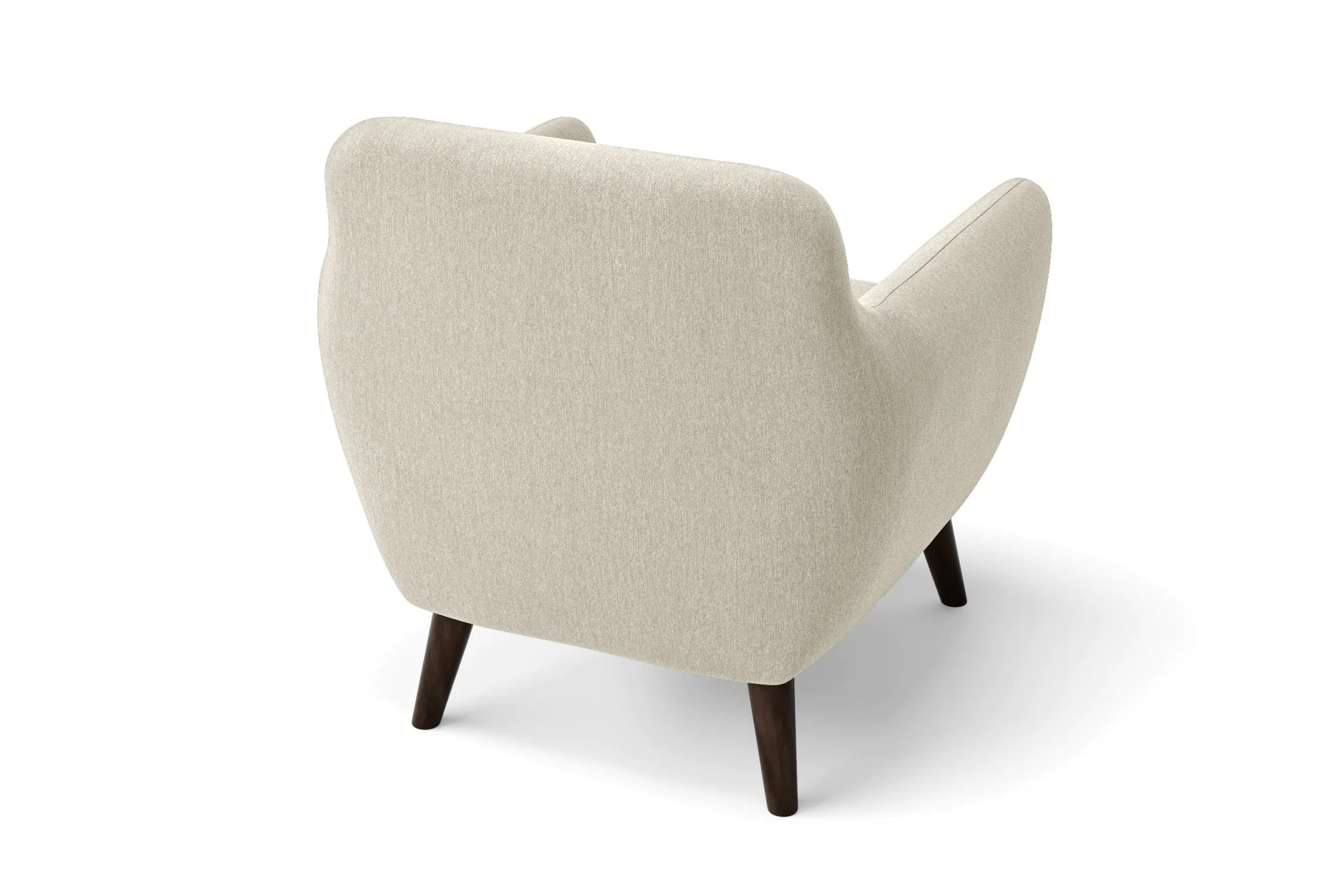 Terni Armchair Cream Linen Fabric