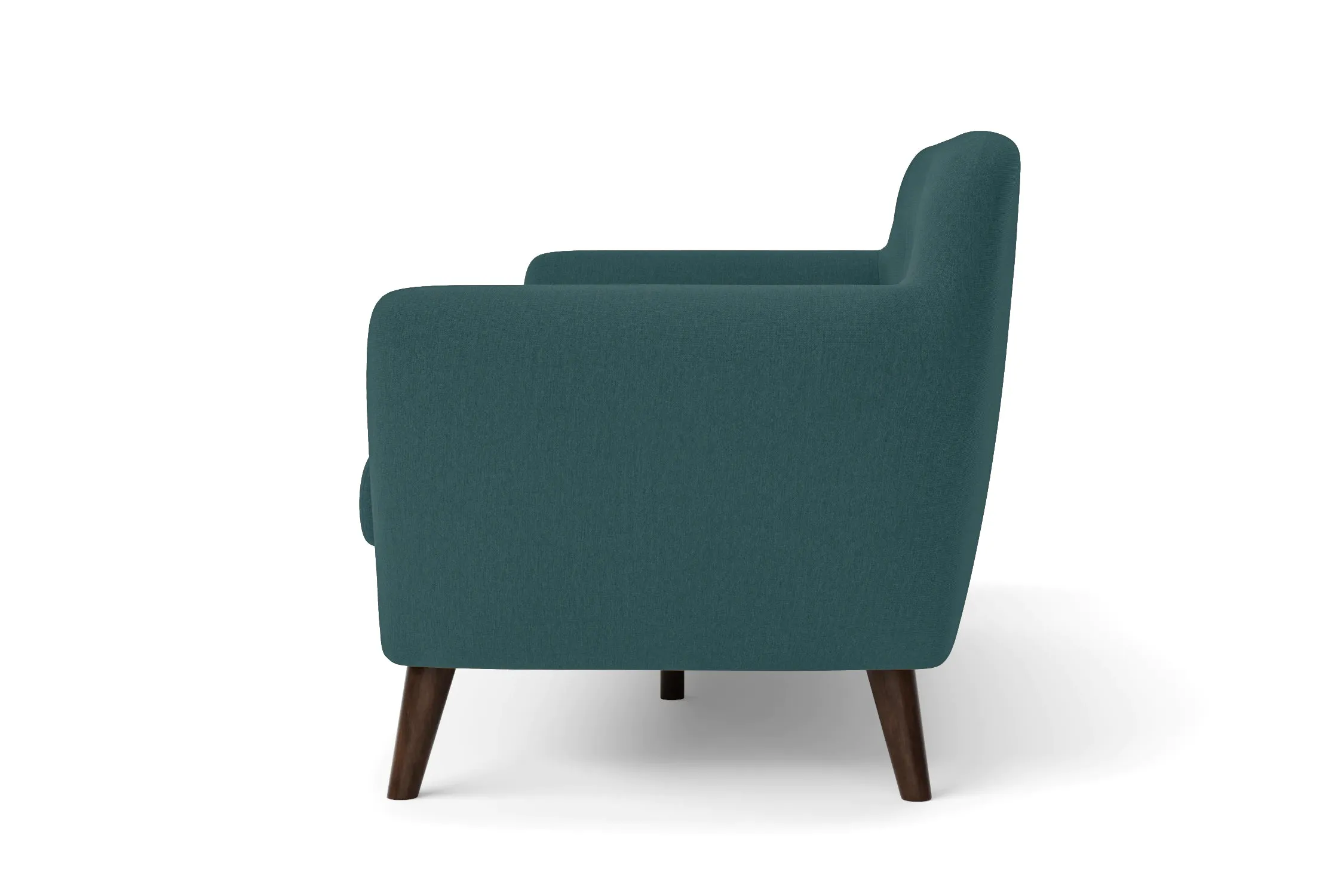 Terni Armchair Teal Linen Fabric