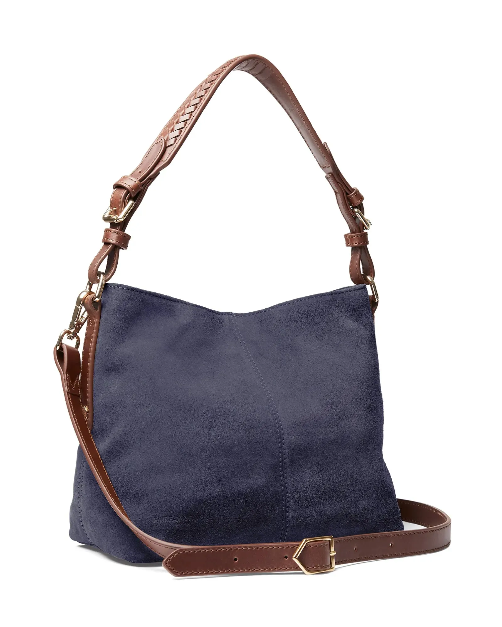 The Mini Tetbury Tote Bag - Ink Suede