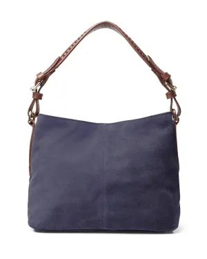 The Mini Tetbury Tote Bag - Ink Suede
