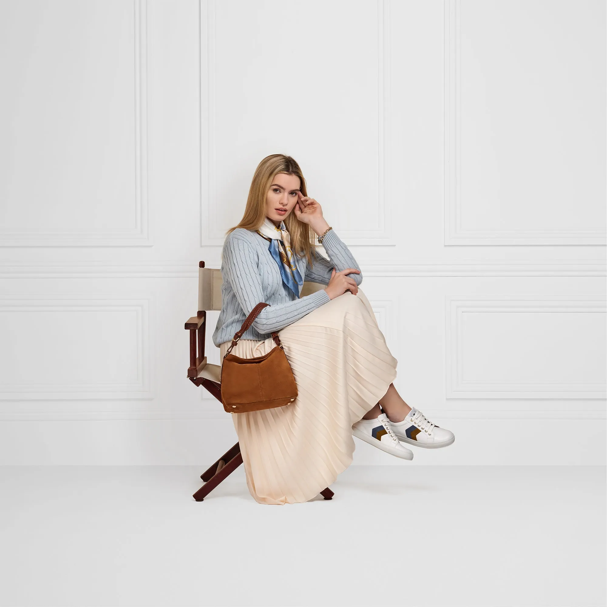 The Mini Tetbury Tote Bag - Tan Suede