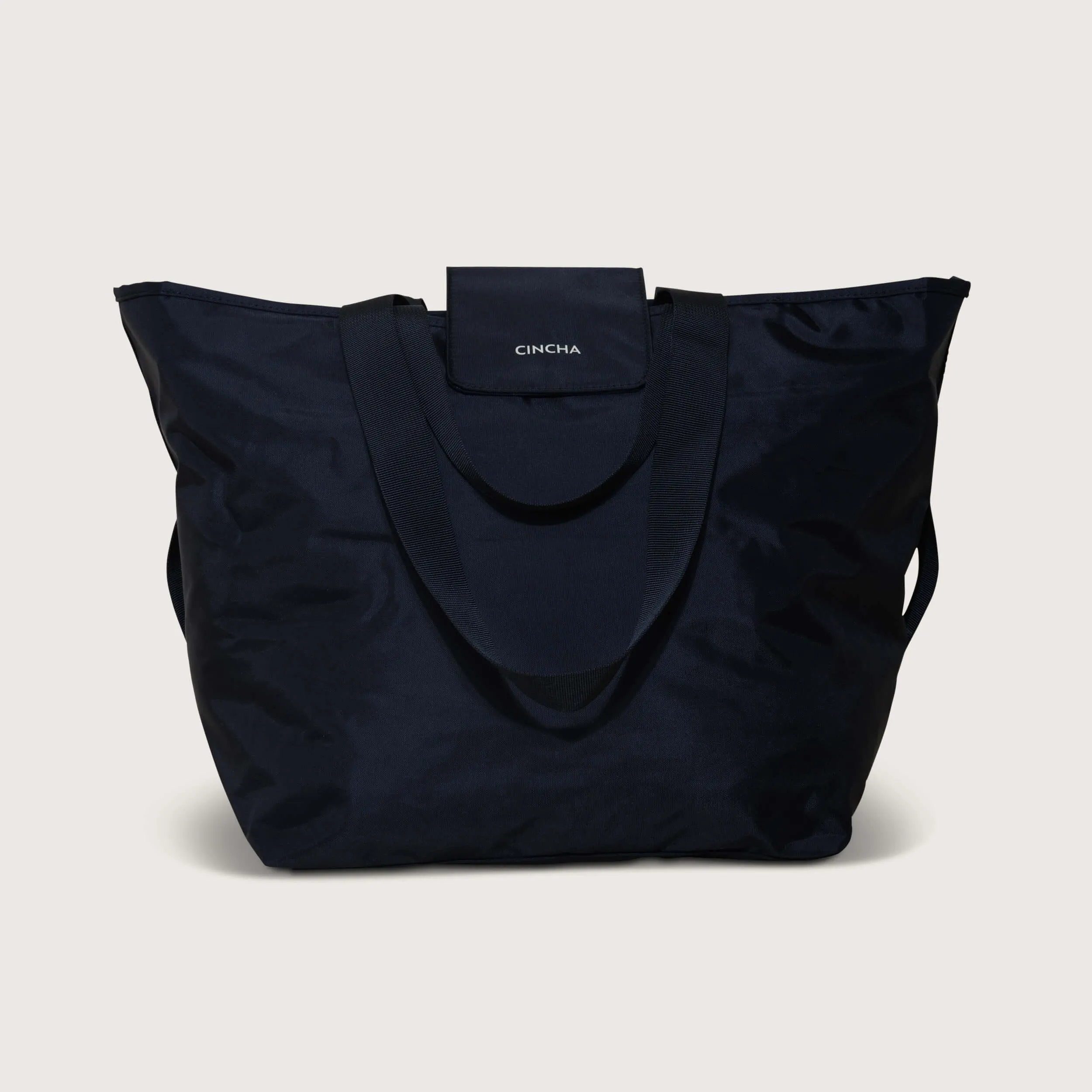 The Nylon Zip-All Tote - Jet