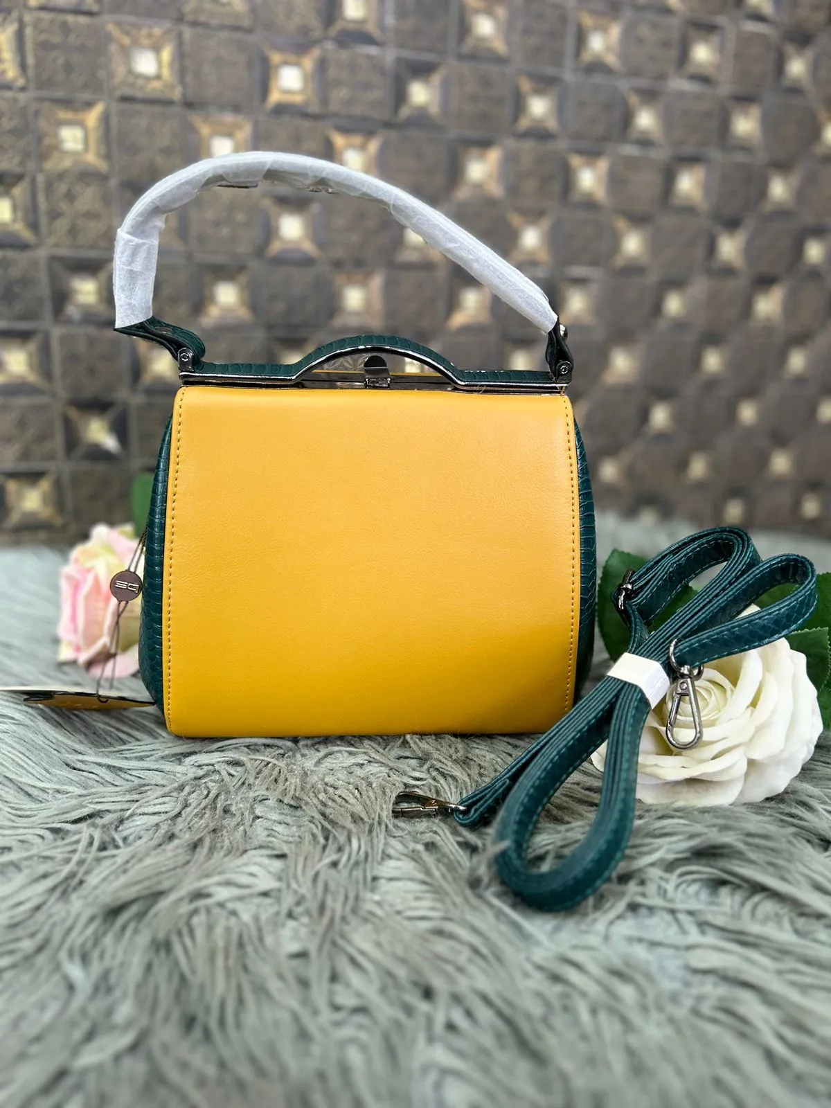 Top Handle Sling Bag