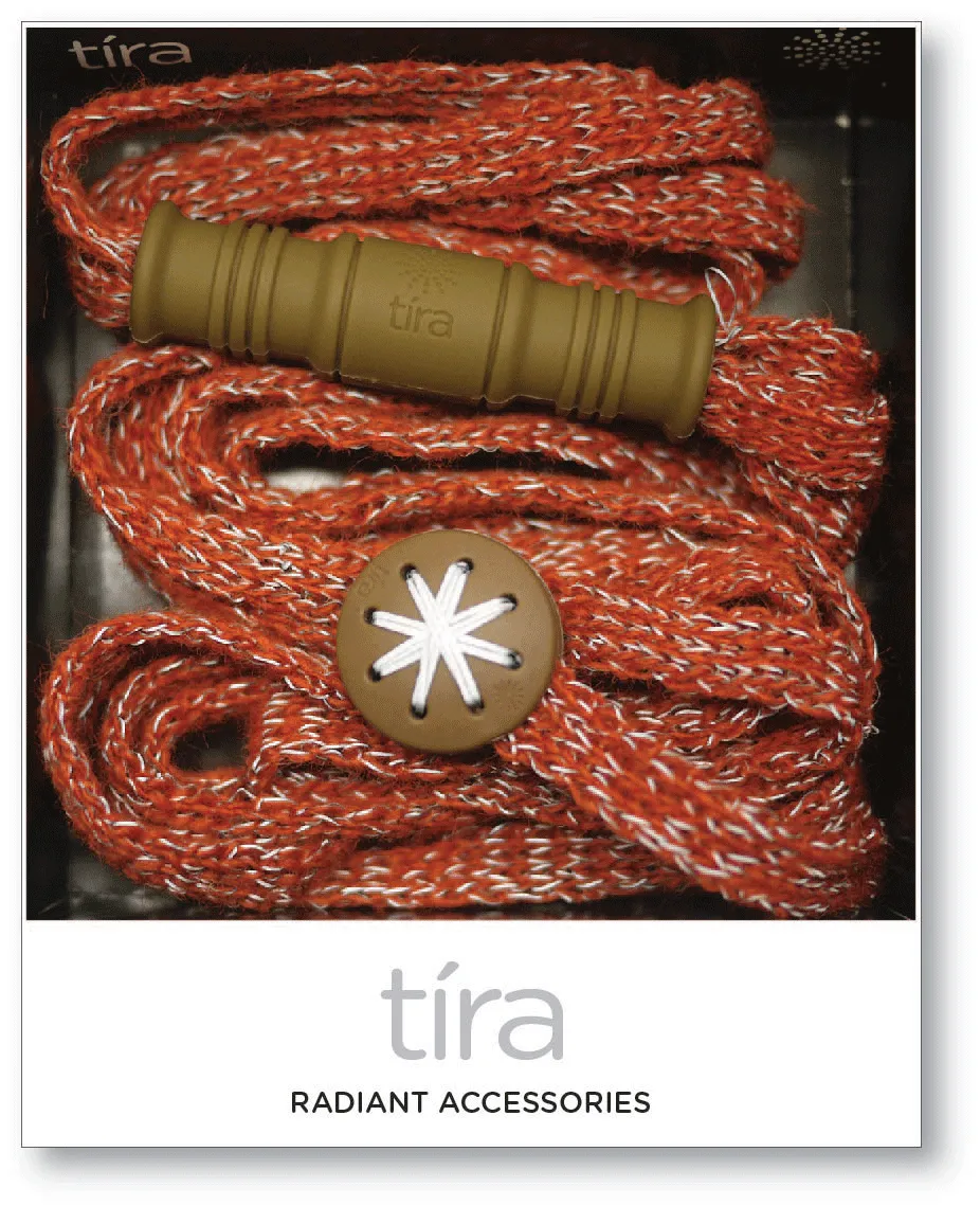 Tíra Radiant Necklace - Orange