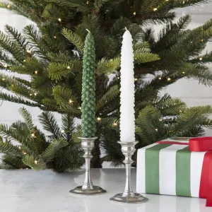 Tree Shaped Taper Candles, Boxed Set of 2 Tapers