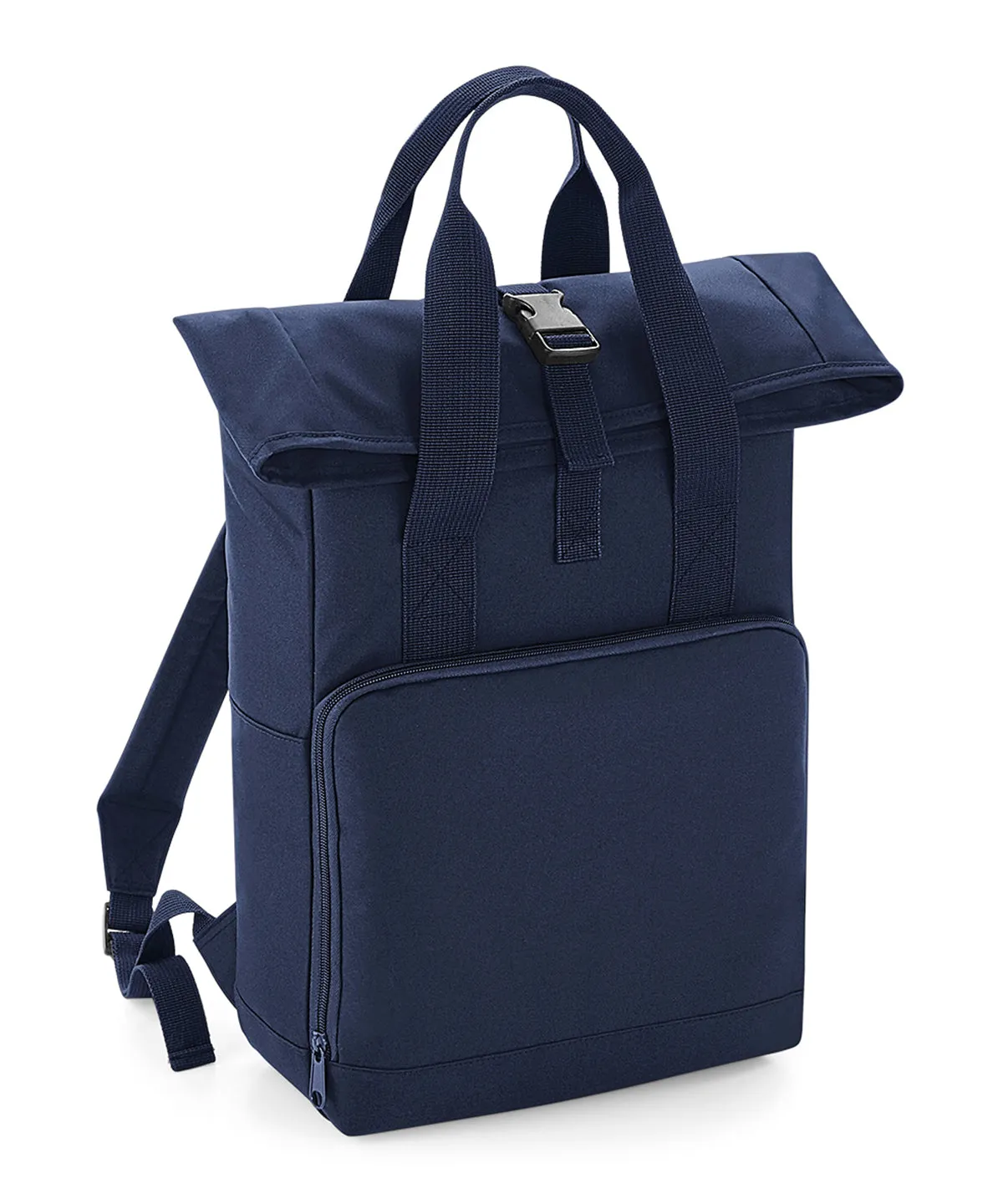 Twin handle roll-top backpack | Navy Dusk