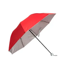 UV Coated Manual Open 3 Fold Umbrella