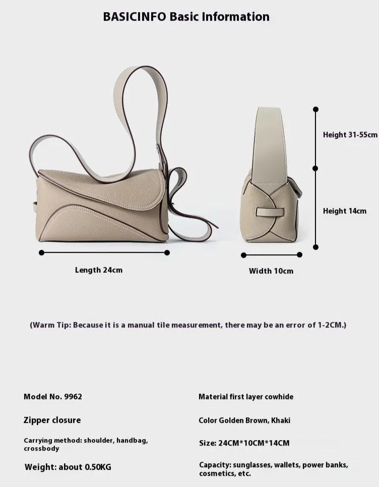 Versatile Fashion Shoulder Oblique Pillow Bag