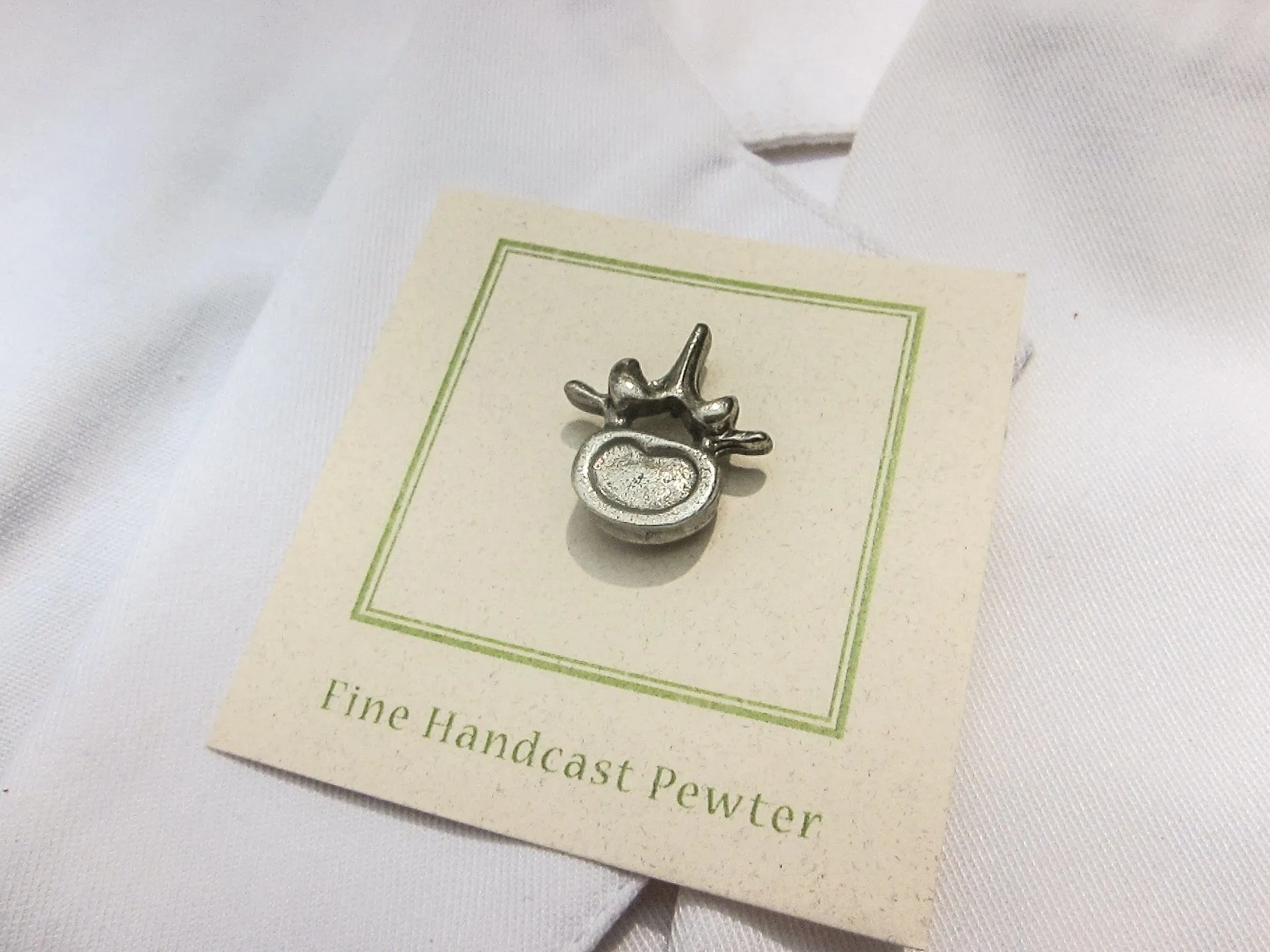 Vertebra Lapel Pin