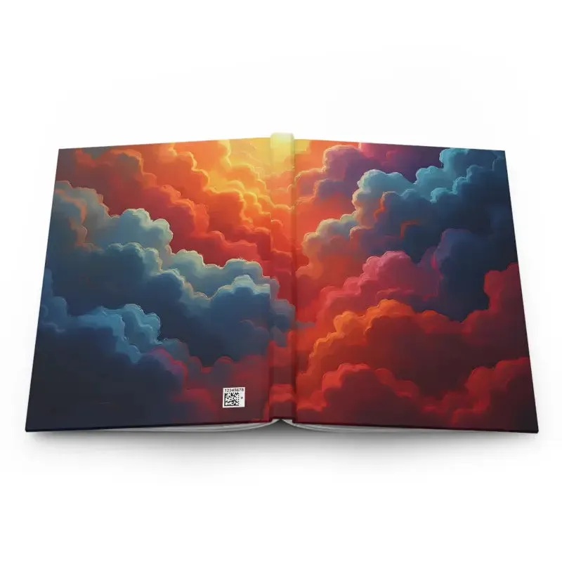Vibrant Cloudscape Hardcover Journal