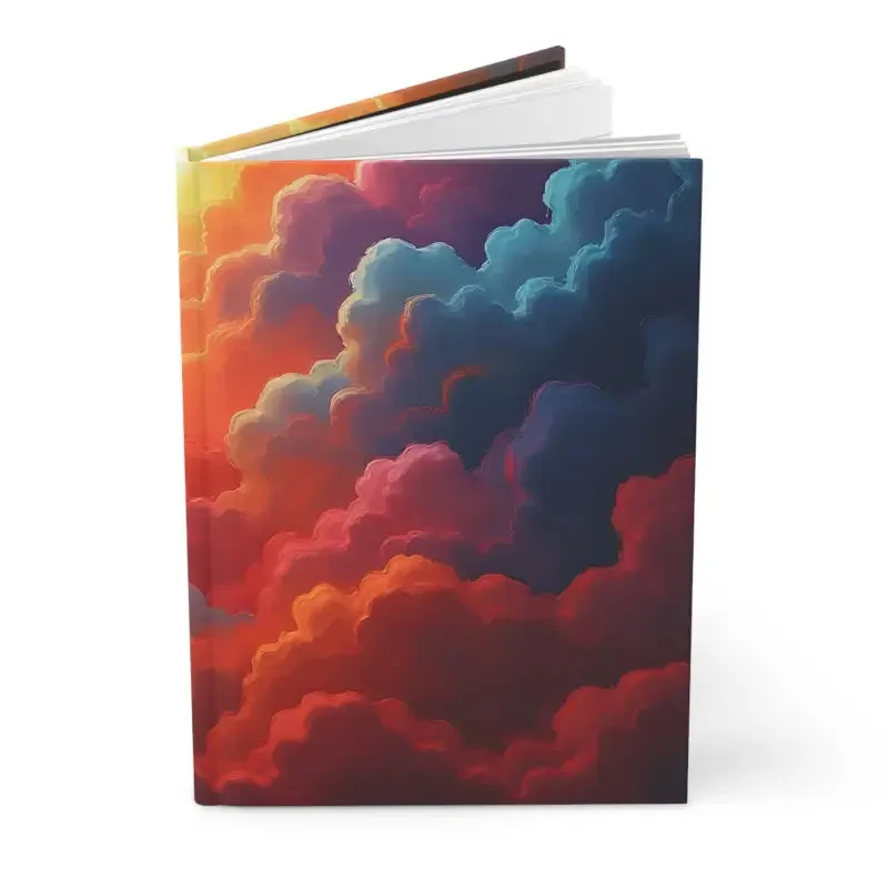 Vibrant Cloudscape Hardcover Journal