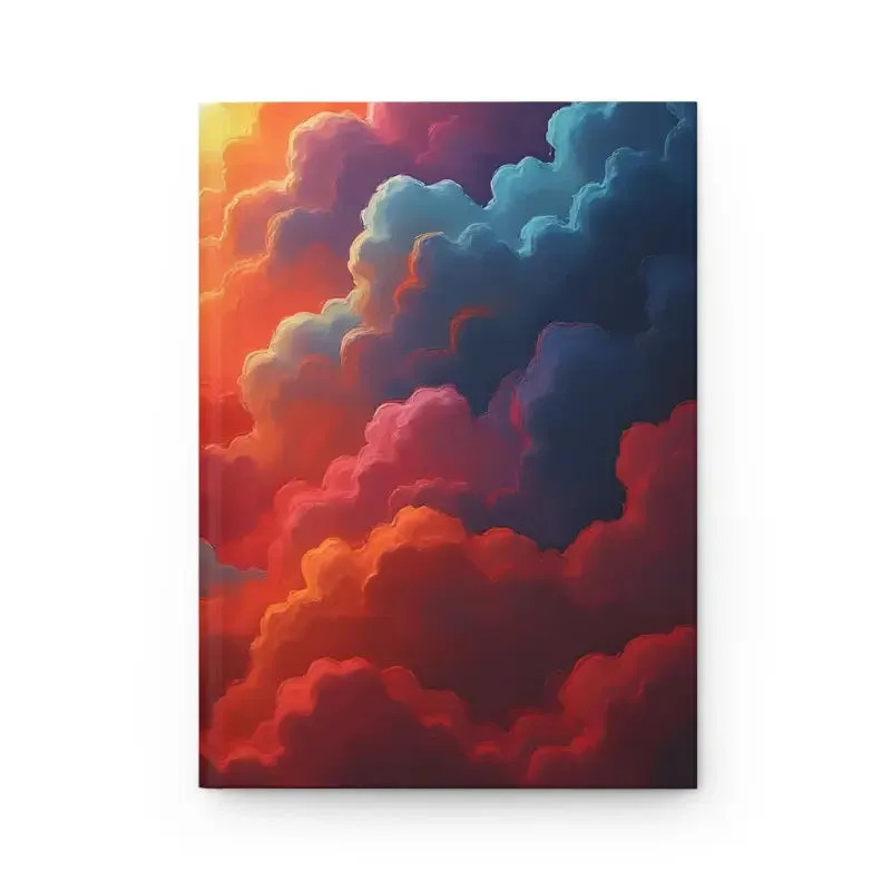 Vibrant Cloudscape Hardcover Journal