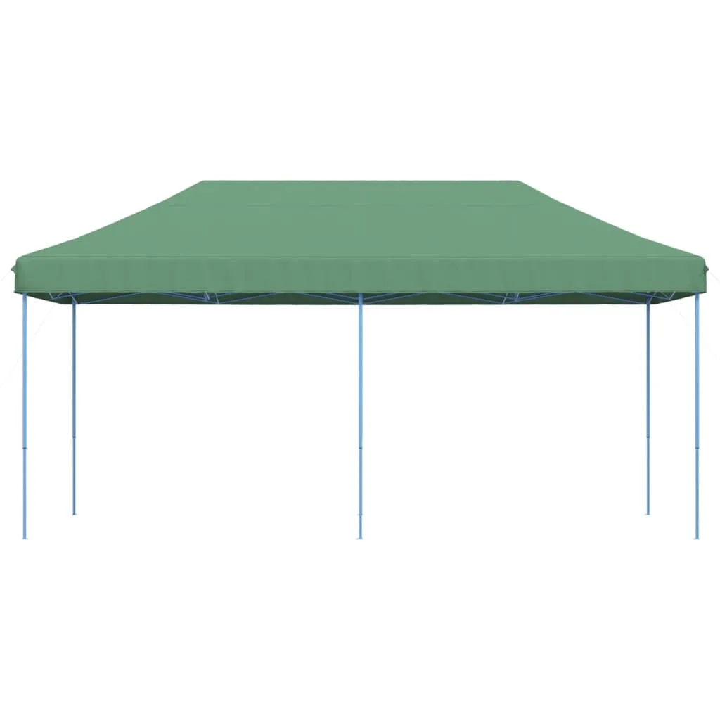 vidaXL Foldable Party Tent Pop-Up Green 580x292x315 cm