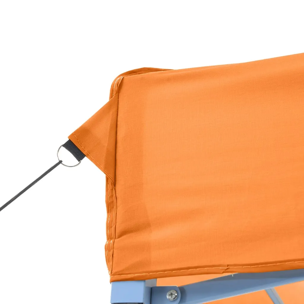 vidaXL Foldable Party Tent Pop-Up Orange 200x200x306 cm