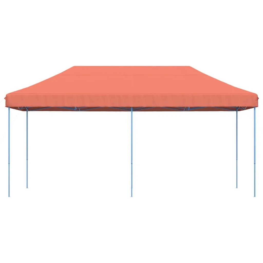 vidaXL Foldable Party Tent Pop-Up Terracotta 580x292x315 cm