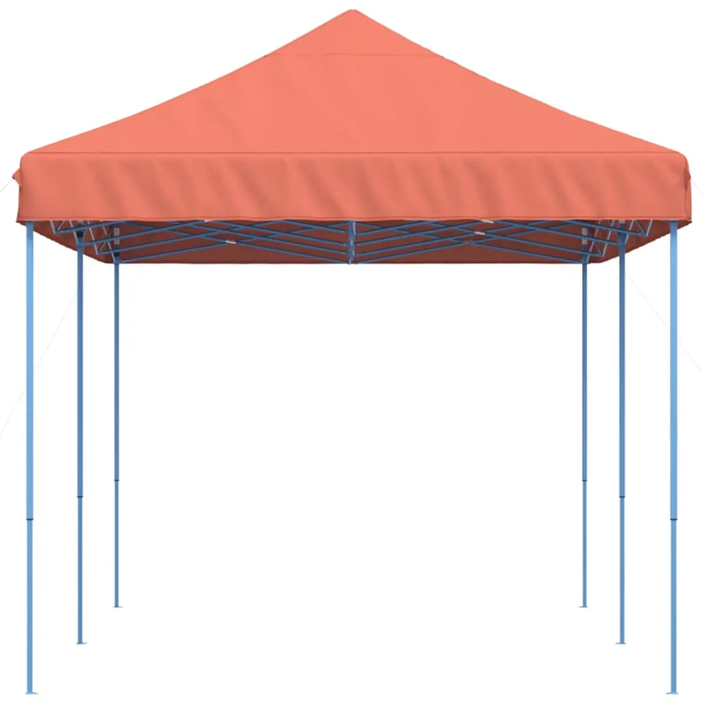 vidaXL Foldable Party Tent Pop-Up Terracotta 580x292x315 cm
