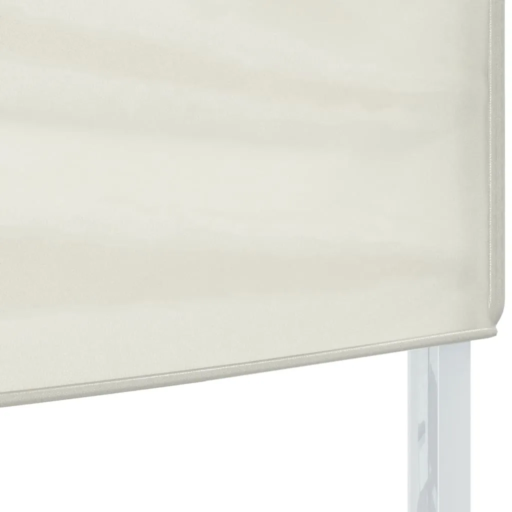 vidaXL Folding Party Tent Cream 3x6 m