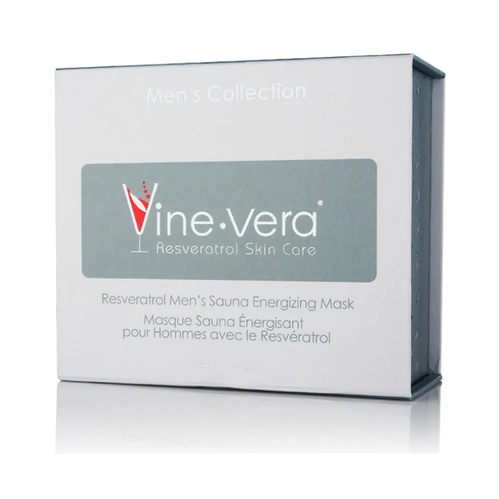 Vine Vera Resveratrol Men's Sauna Energizing Mask 120g