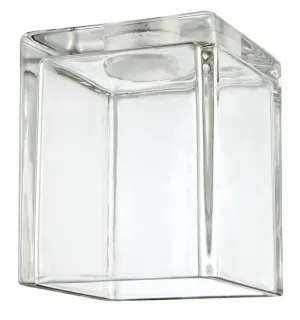Westinghouse 8506700 Clear Block Shade