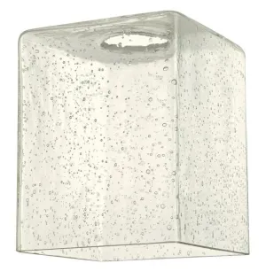 Westinghouse 8506800 Clear Seeded Block Shade