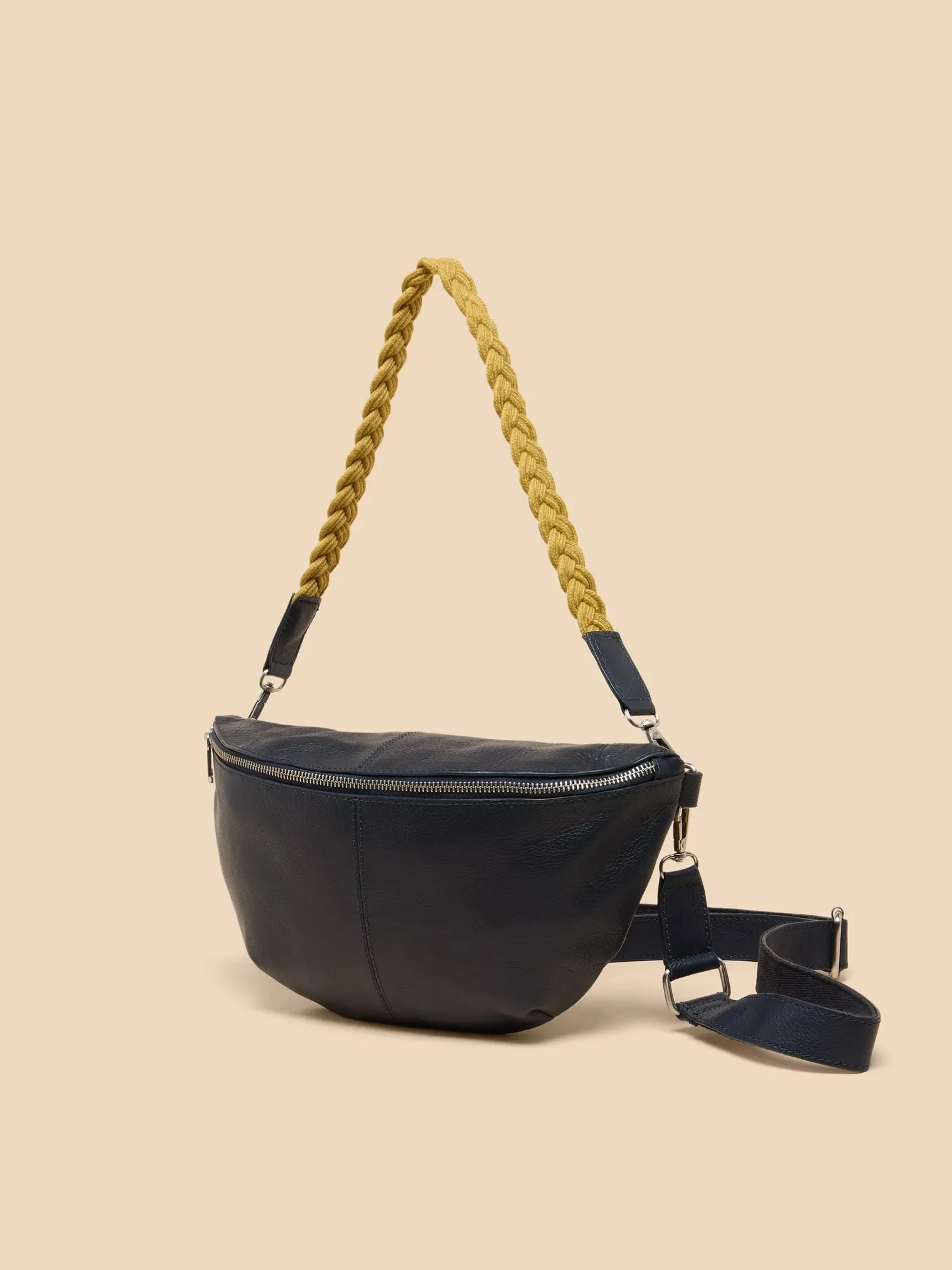 WHITE STUFF - SEBBY LEATHER SLING BAG