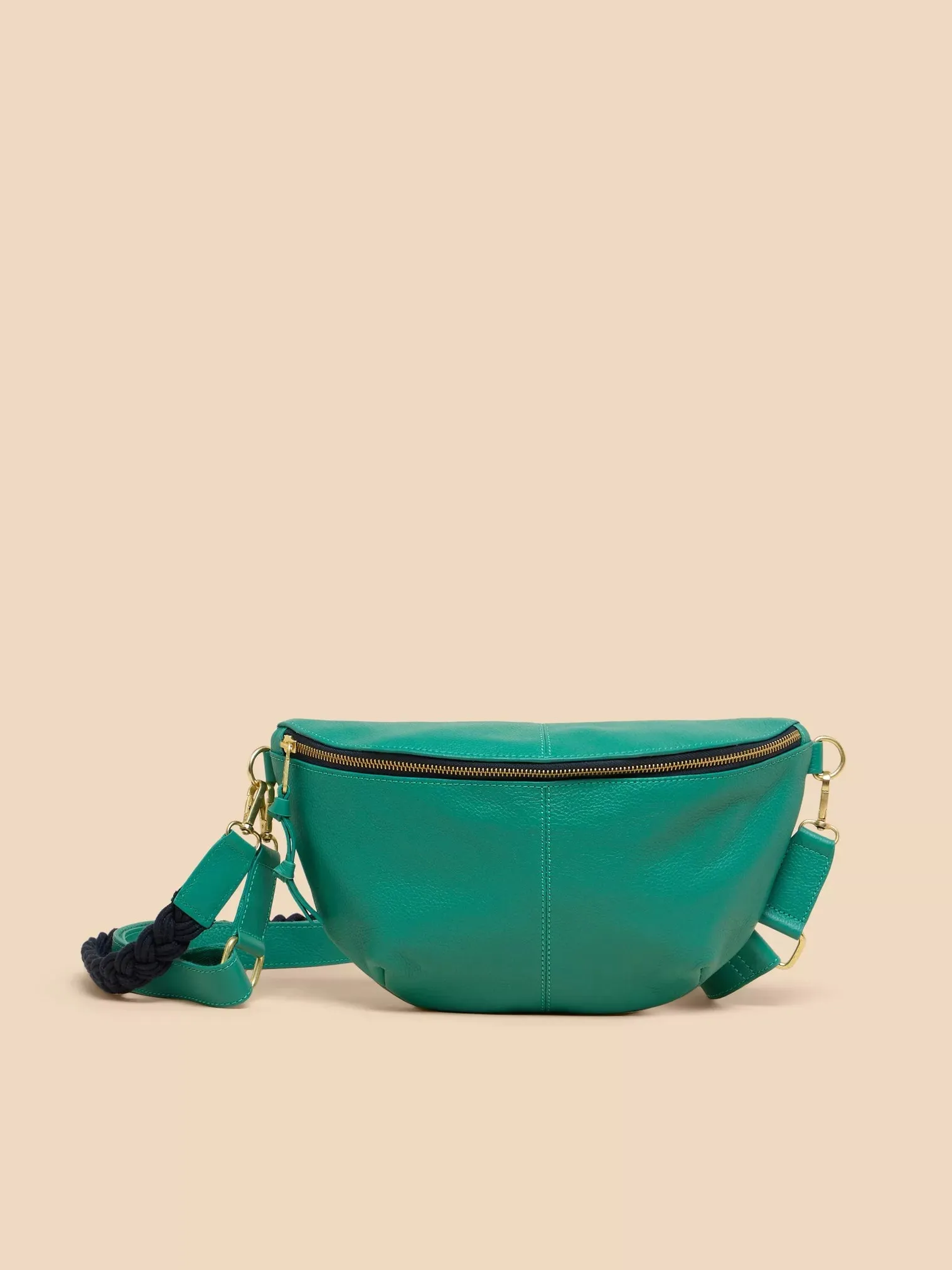 WHITE STUFF - SEBBY LEATHER SLING BAG