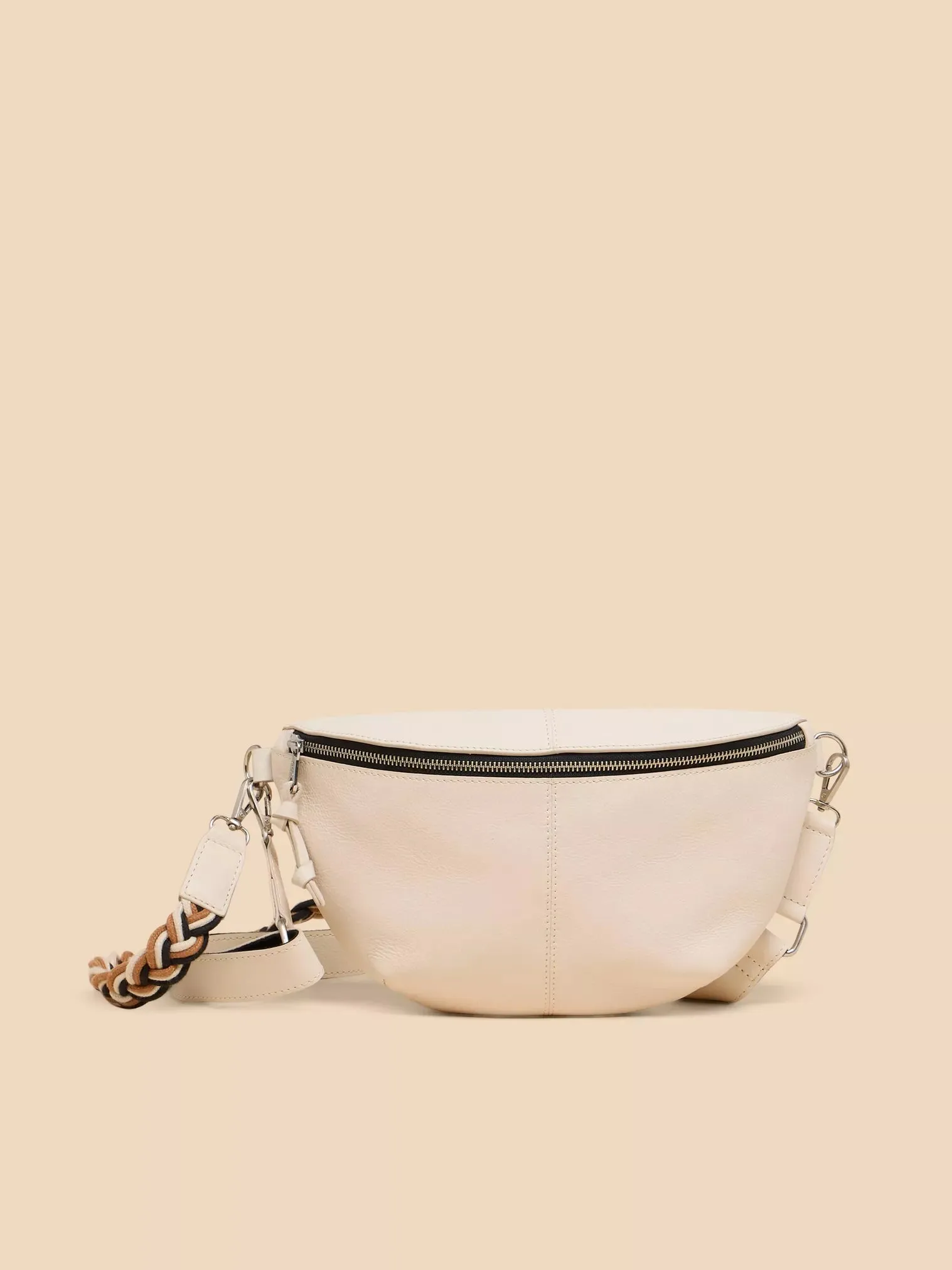 WHITE STUFF - SEBBY LEATHER SLING BAG