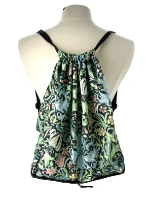 WILLIAM MORRIS GOLDEN LILY PACKABLE BACKPACK