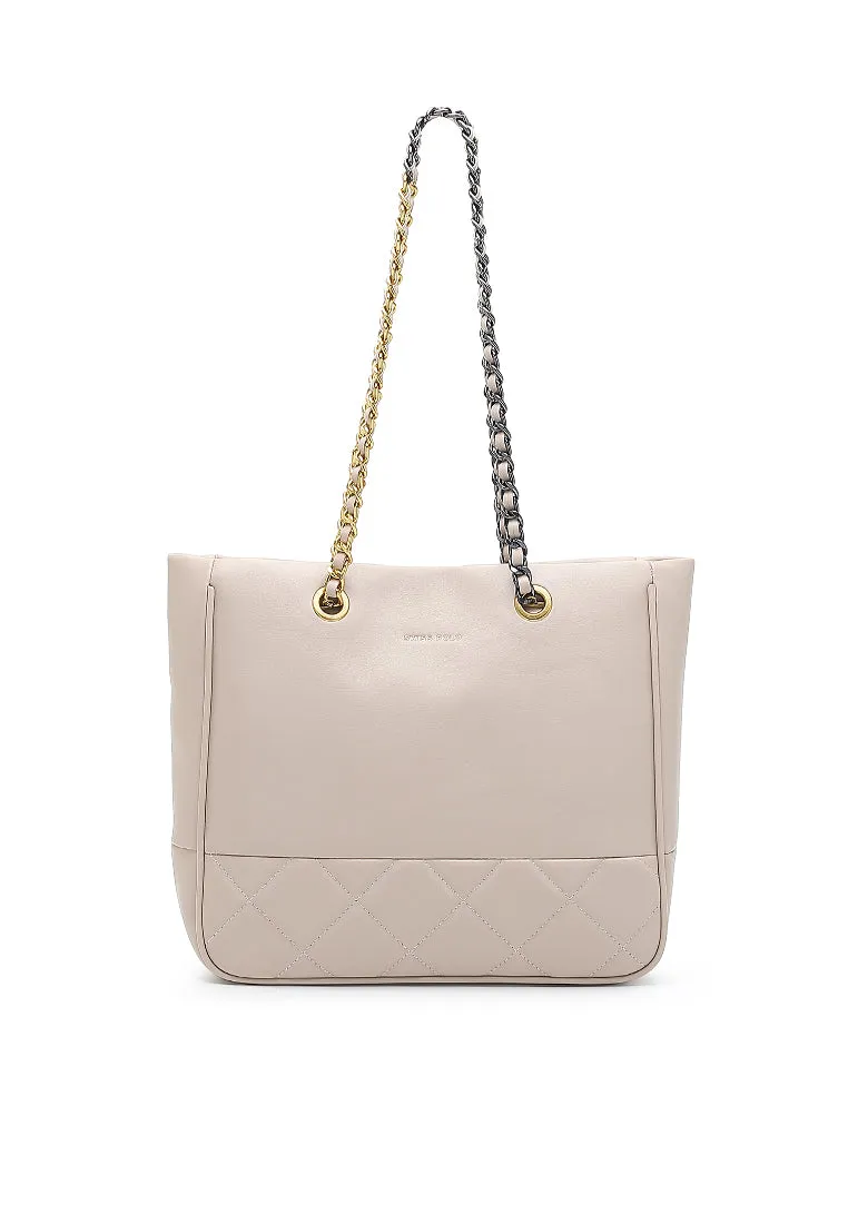 Women's Chain Tote Bag / Shoulder Bag - HJT 3076