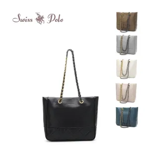 Women's Chain Tote Bag / Shoulder Bag - HJT 3076