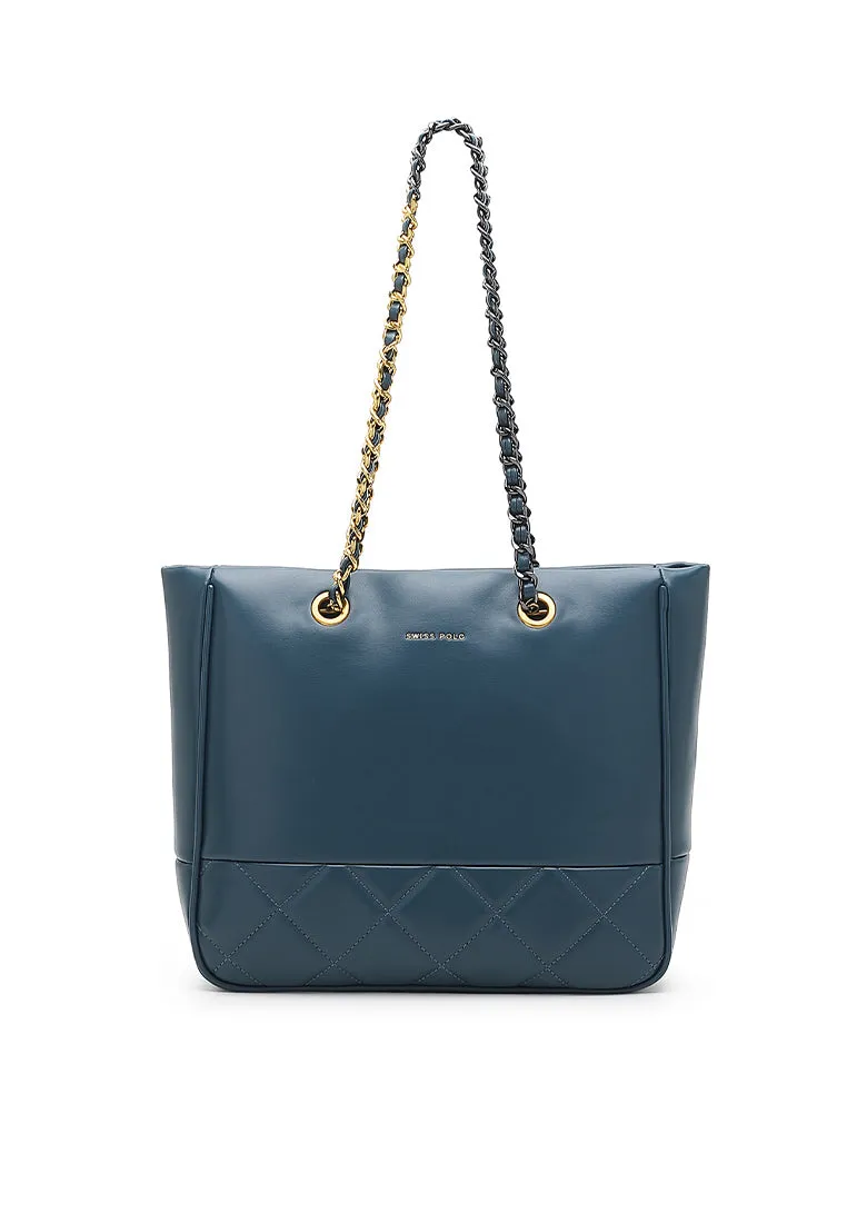 Women's Chain Tote Bag / Shoulder Bag - HJT 3076