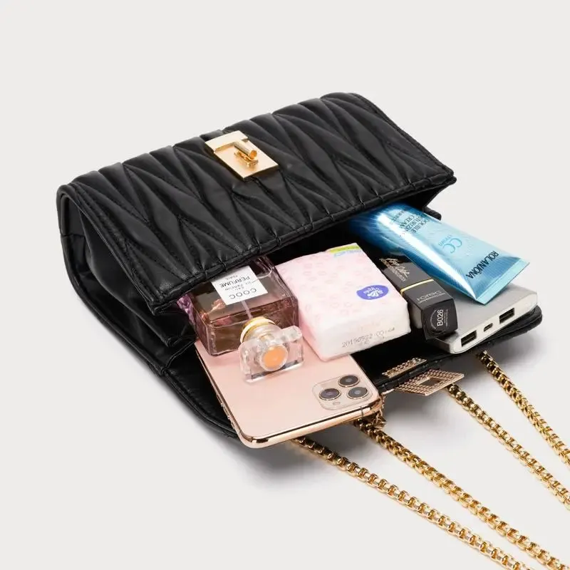Women's Crossbody Bag with Chain