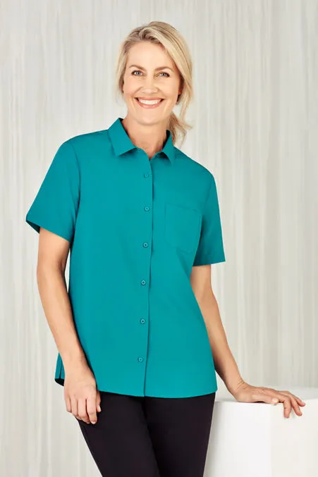 Womens Easy Stretch Short Sleeve Shirt CS947LS