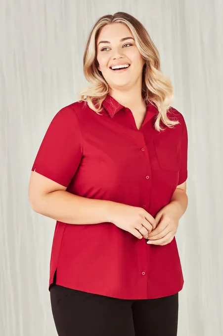 Womens Easy Stretch Short Sleeve Shirt CS947LS