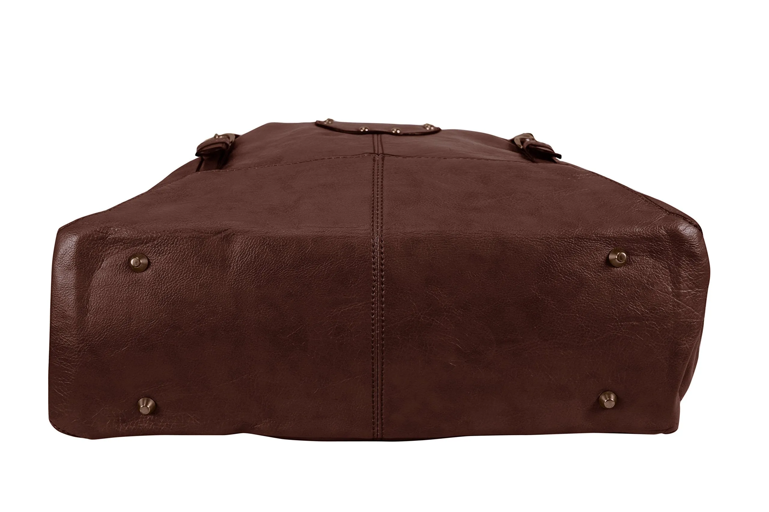 Womens Handbags with Metal Studded Embellishments and 3-in-1 handles