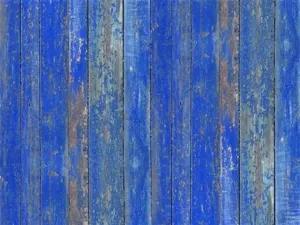 Wood Bright Blue Floor-rf