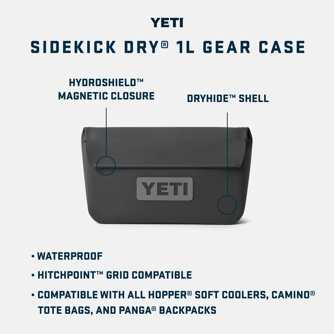 YETI Sidekick Dry 1L Gear Case Dry Bag